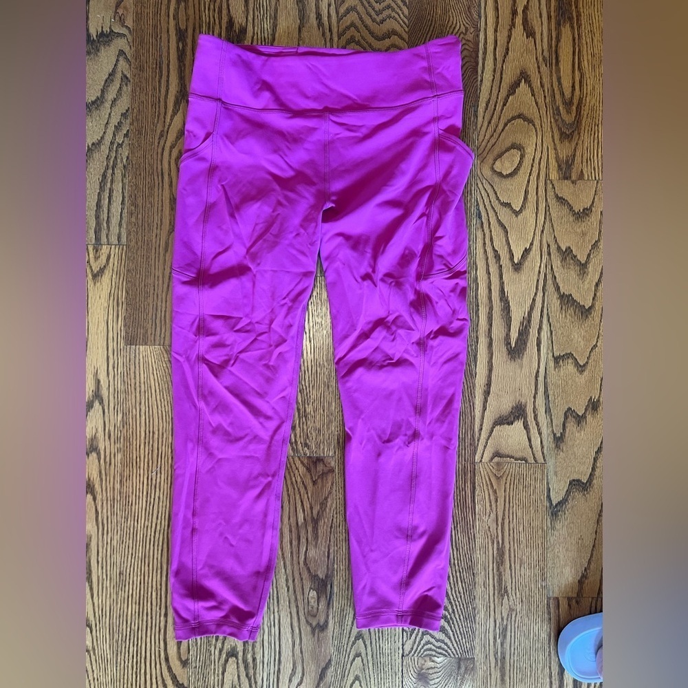 Lululemon Invigorate High-Rise Tight 25" in Ripened Raspberry Size 12 - Picture 11 of 14